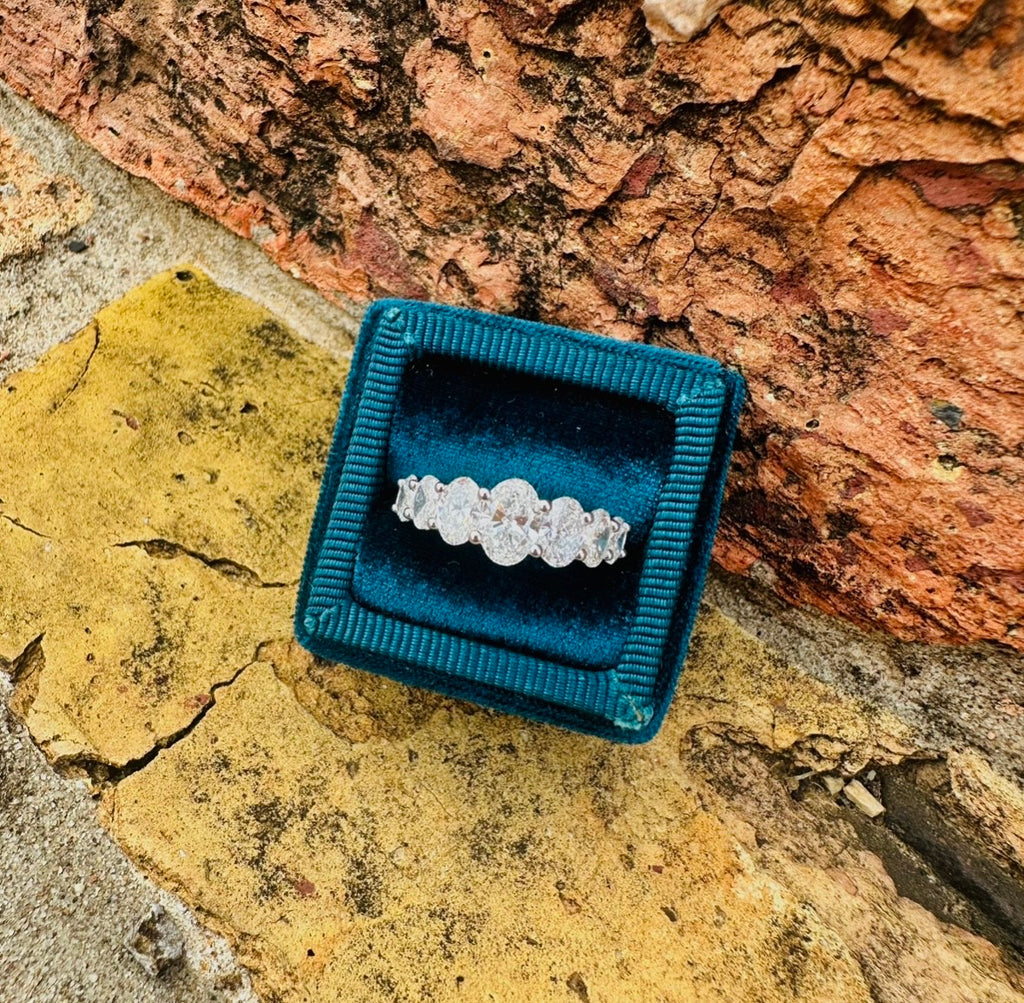 Lab Grown Oval Band